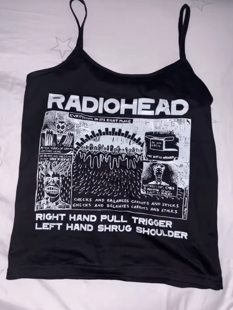Other Cute Radiohead Cami Top T-Shirts, Hoodie, Sweatshirt | FlexRushtees.com