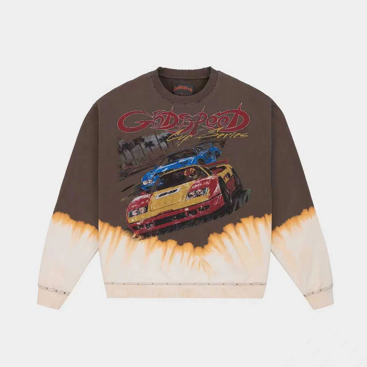 Godspeed F T W Brown Bleached Sweatshirt T-Shirts, Hoodie | FlexRushtees.com