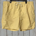 Vintage Goodfellow Co Big Tall Swim Trunks 2xl Yellow 7in Inseam Outdoor Mens