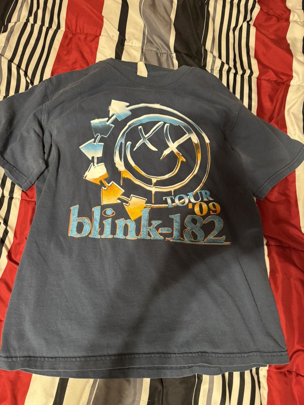 Vintage Blink 182 Tour Tee From 09 Hoodie, Sweatshirt | FlexRushtees.com