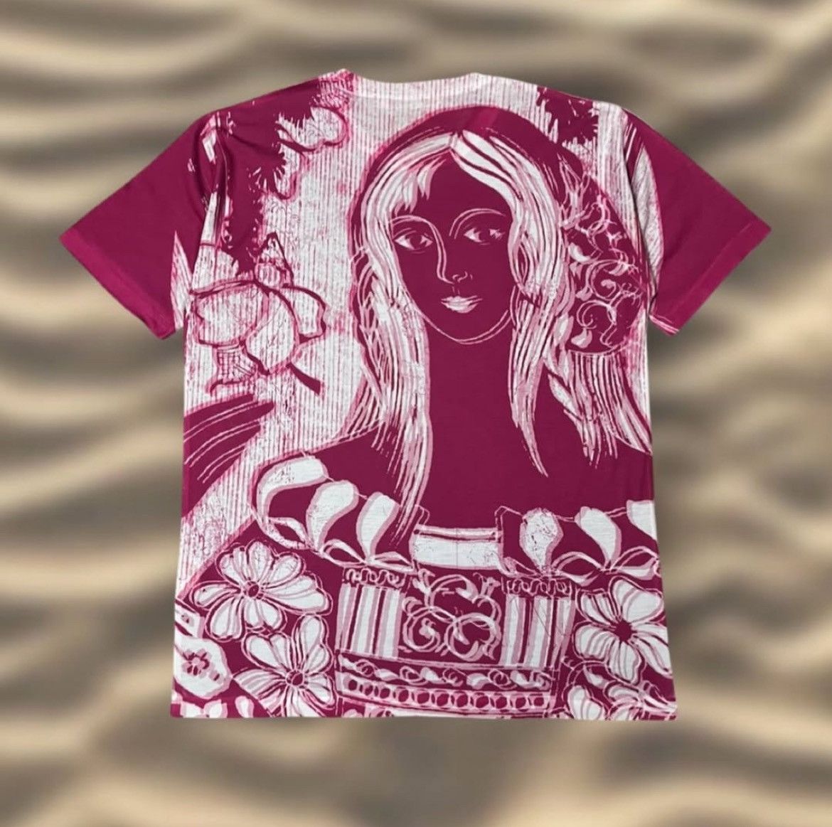 Green Craig Green Ss 2019 Abstract Psychedelic Woman Print T Shirt