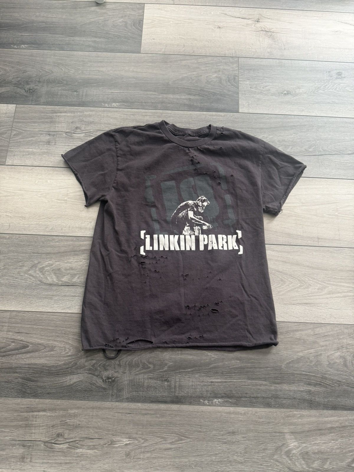 Vintage Handmade Rust Linkin Park Shirt Hoodie, Sweatshirt | FlexRushtees.com