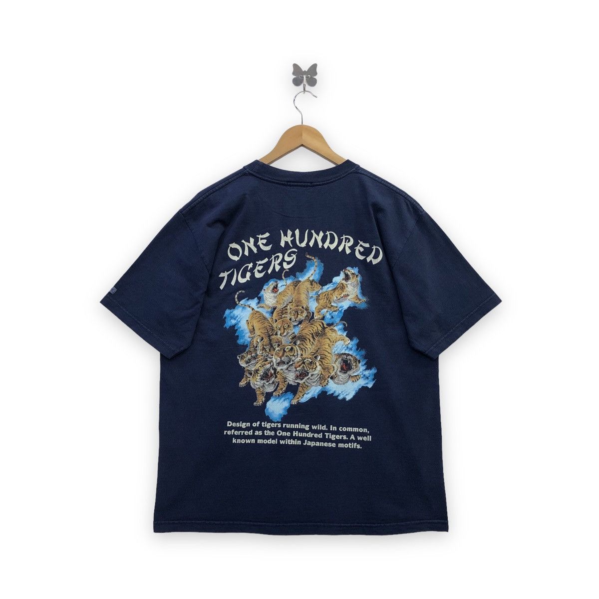 Vintage Rare One Hundred Tigers Sun Surf T Shirt Hoodie, Sweatshirt | FlexRushtees.com