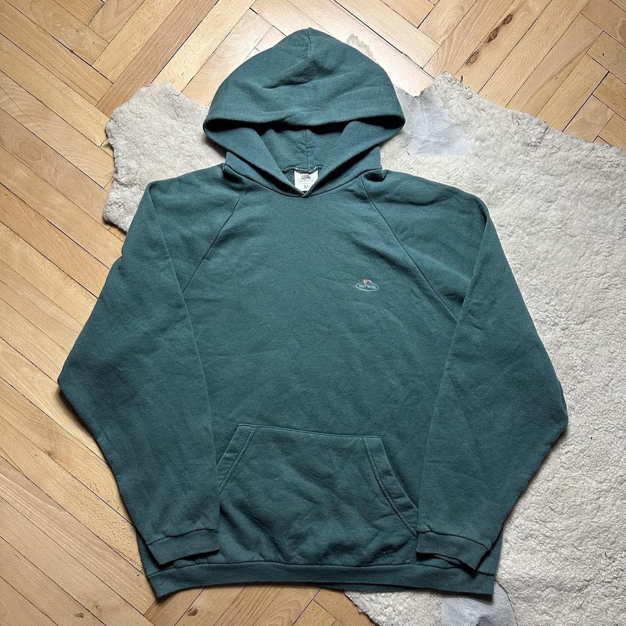 Vintage Fruit Of The Loom Blank Hoodie
