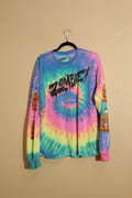 Flatbush Zombies The Glorious Dead Zombie Trippy Tye Dye Longsleeve Xl