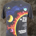 Vintage Hanes National Air Space Museum T Shirt Adult Large Black Graphic Print 90s Mens