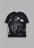 Sport Darc Sport Bane Side By Side Oversized Tee In Black Hoodie, Sweatshirt | FlexRushtees.com