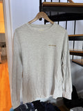 Leon Dore Aime Leon Dore Long Sleeve T Shirt Heather Grey Medium