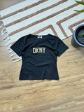 Vintage Dkny Big Logo 2000s Tee Shirt
