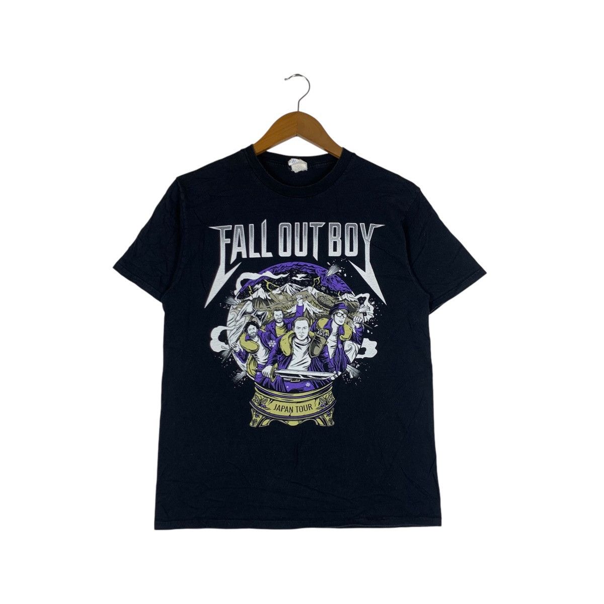 Gildan Fall Out Boy Mania Japan Tour Punk Rock Band Tee Shirt Hoodie, Sweatshirt | FlexRushtees.com