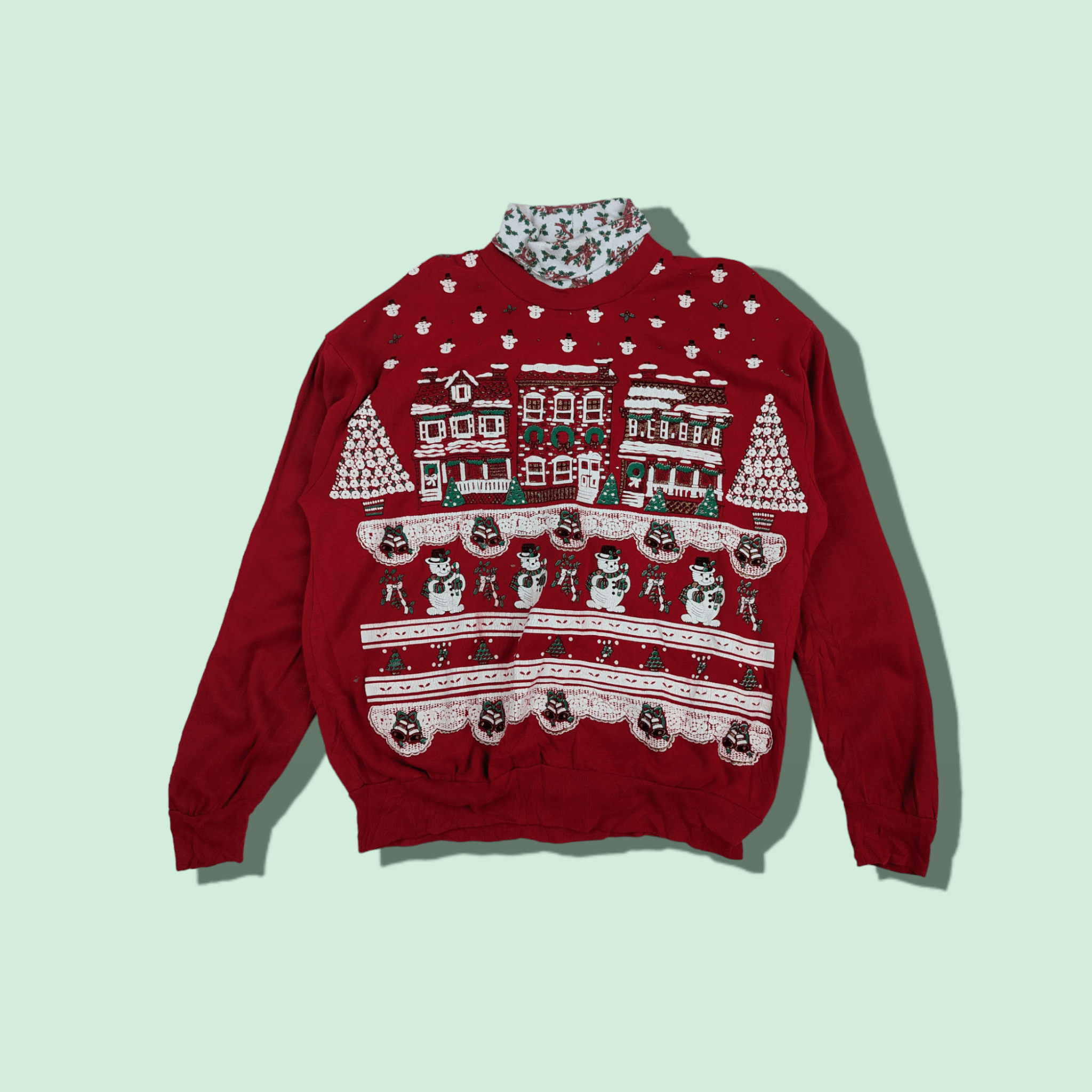 Vintage 90 S Winter Snow Christmas New Year Sweatshirt T-Shirts, Hoodie | FlexRushtees.com