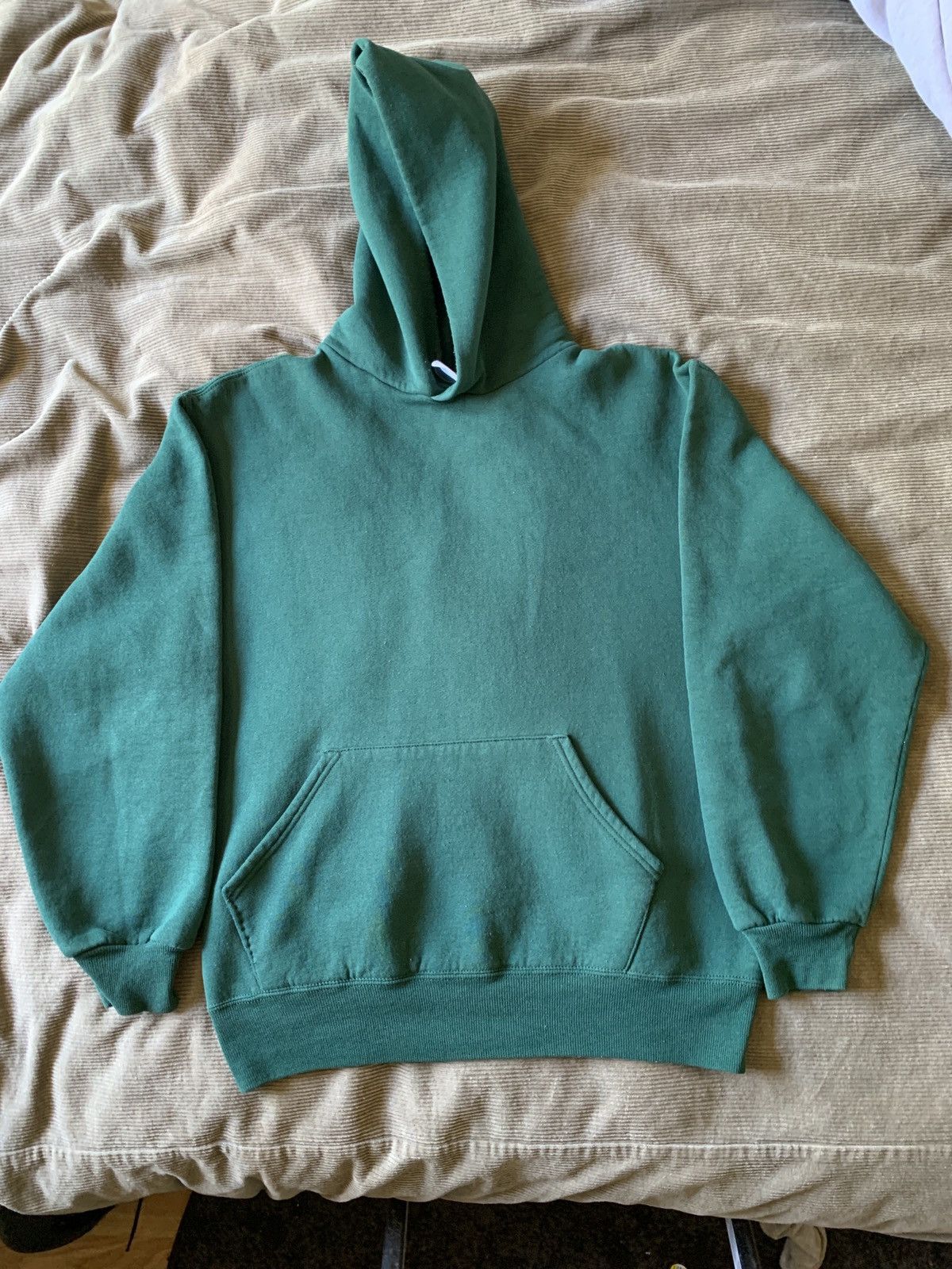 Vintage Russell Athletic Hoodie In Green Made In Usa