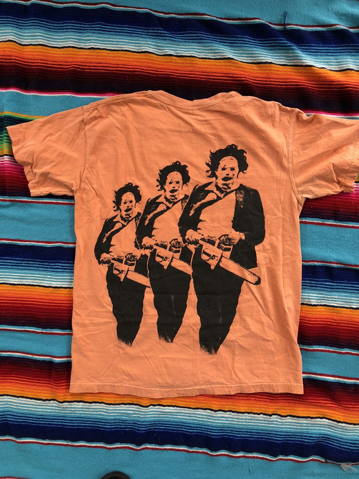 Scott Travis Scott Halloween Chainsaw Massacre Orange T Shirt Hoodie, Sweatshirt | FlexRushtees.com