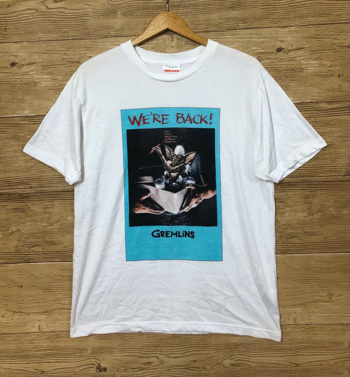 Vintage Movie T Shirt Gremlins L Horror Monster Alien