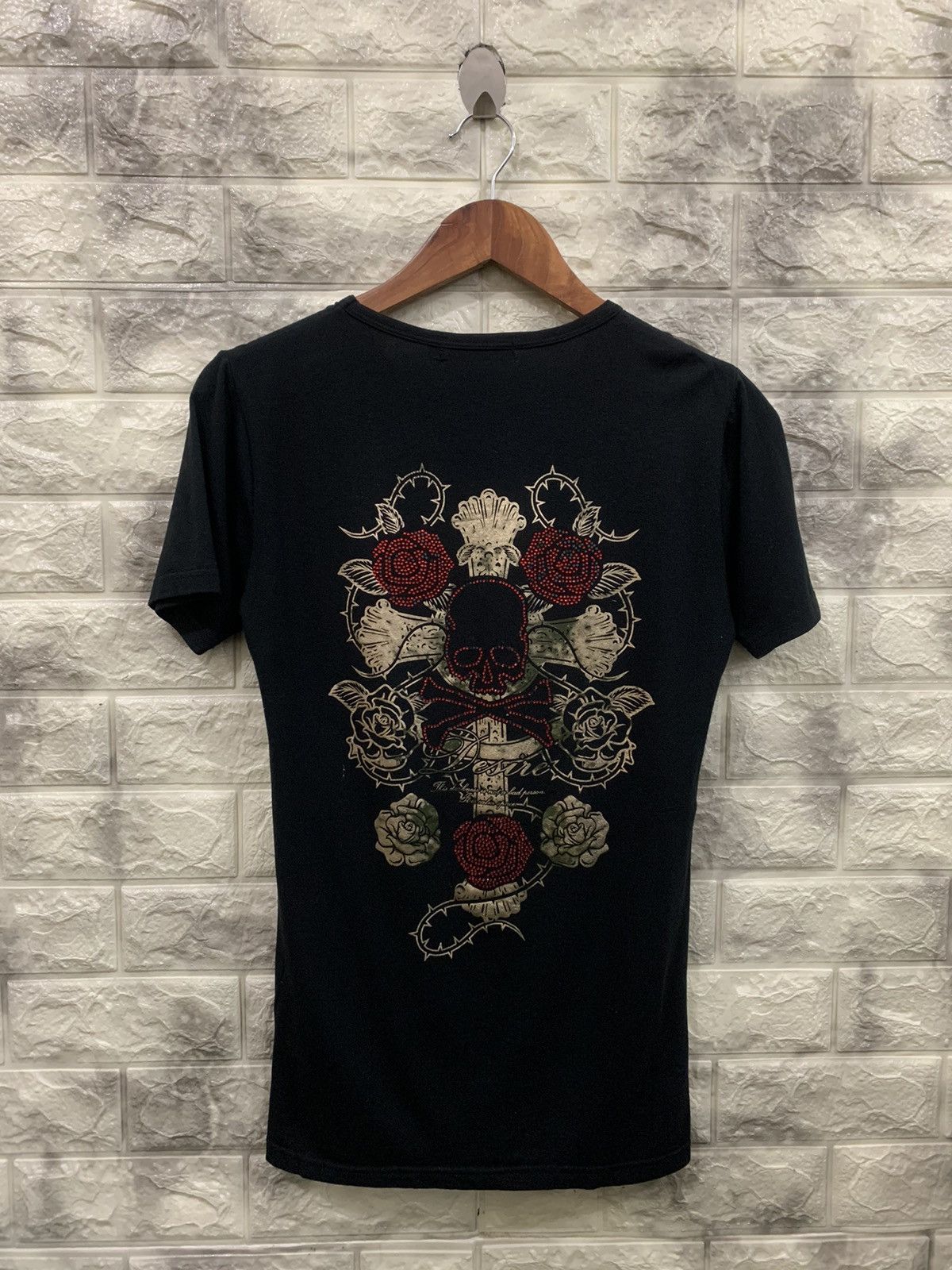 Japanese Brand Diablo Black T Shirt