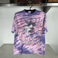 Vintage 90s Jimi Hendrix Experience Psychedelic Tie Dye Aop T Shirt