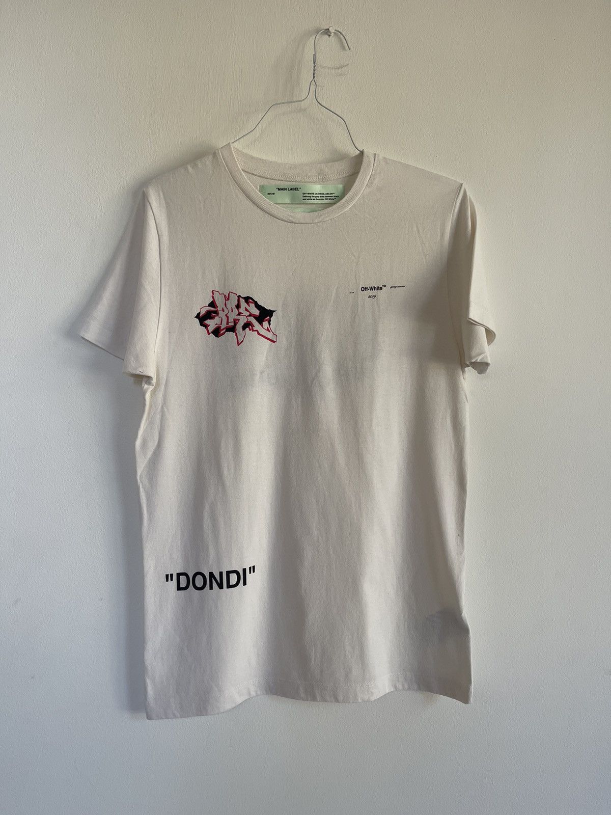 White Off White Dondi Tee Hoodie, Sweatshirt | FlexRushtees.com