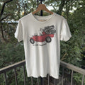 Vintage 60s Thrashed San Francisco Hot Rod Shop Shirt Erd Grunge