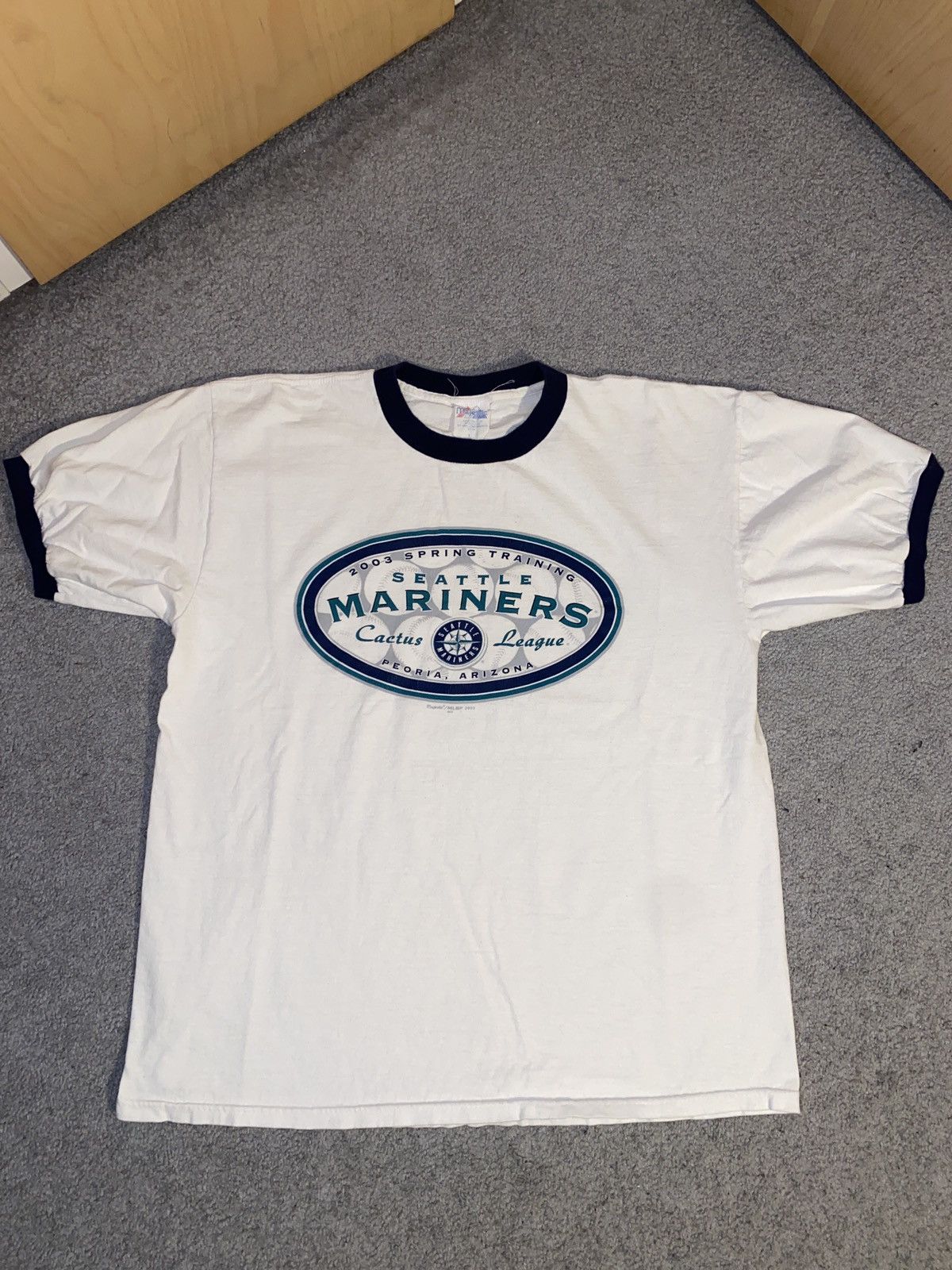 Vintage Seattle Mariners 2003 Spring Training T Shirt Hoodie, Sweatshirt | FlexRushtees.com