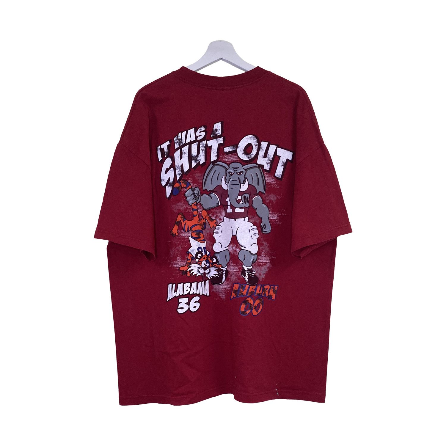 Vintage 2008 Alabama Iron Bowl 36 0 Shutout T Shirt Hoodie, Sweatshirt | FlexRushtees.com