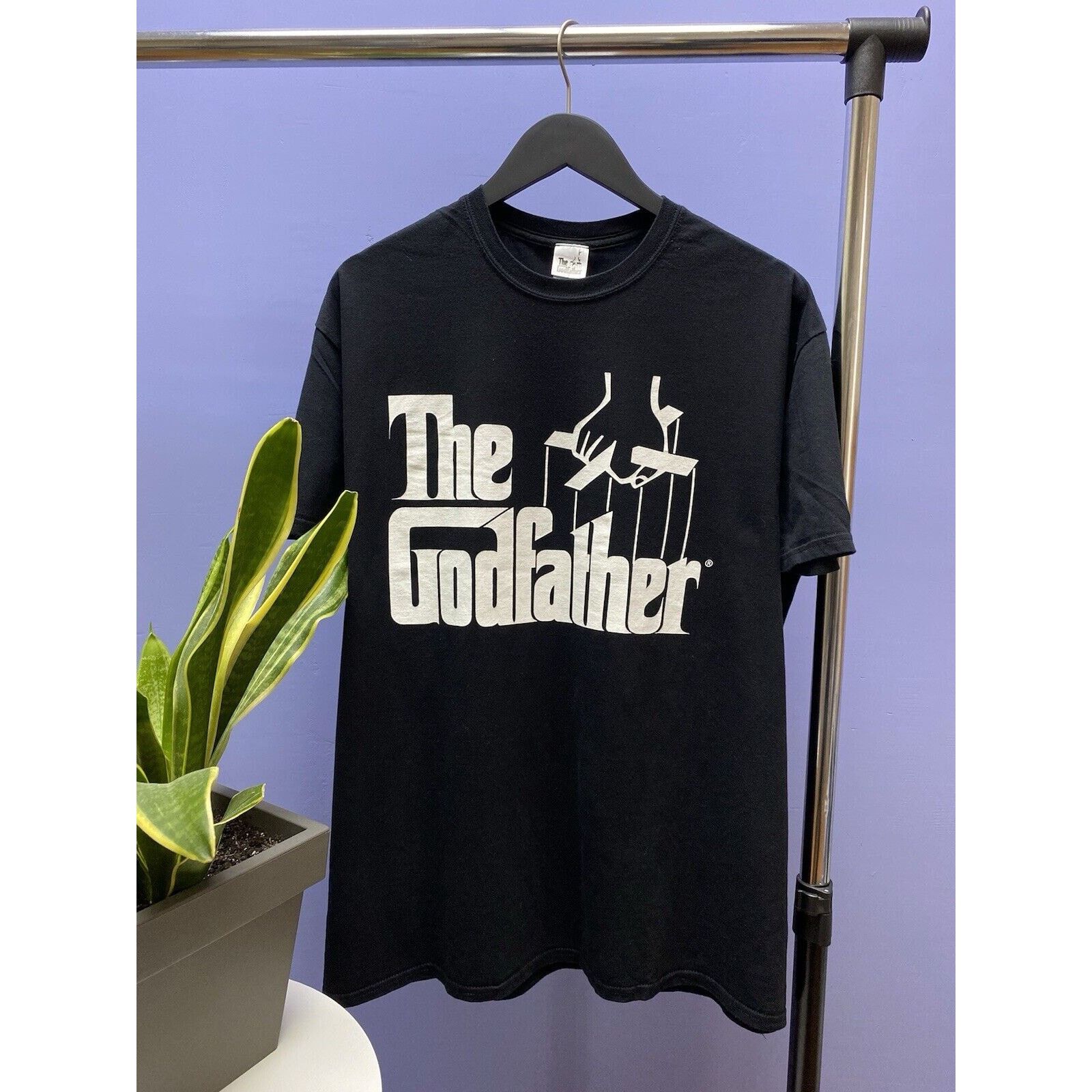 Japanese Brand The Godfather Movie Promo T Shirt Size Xxl Black
