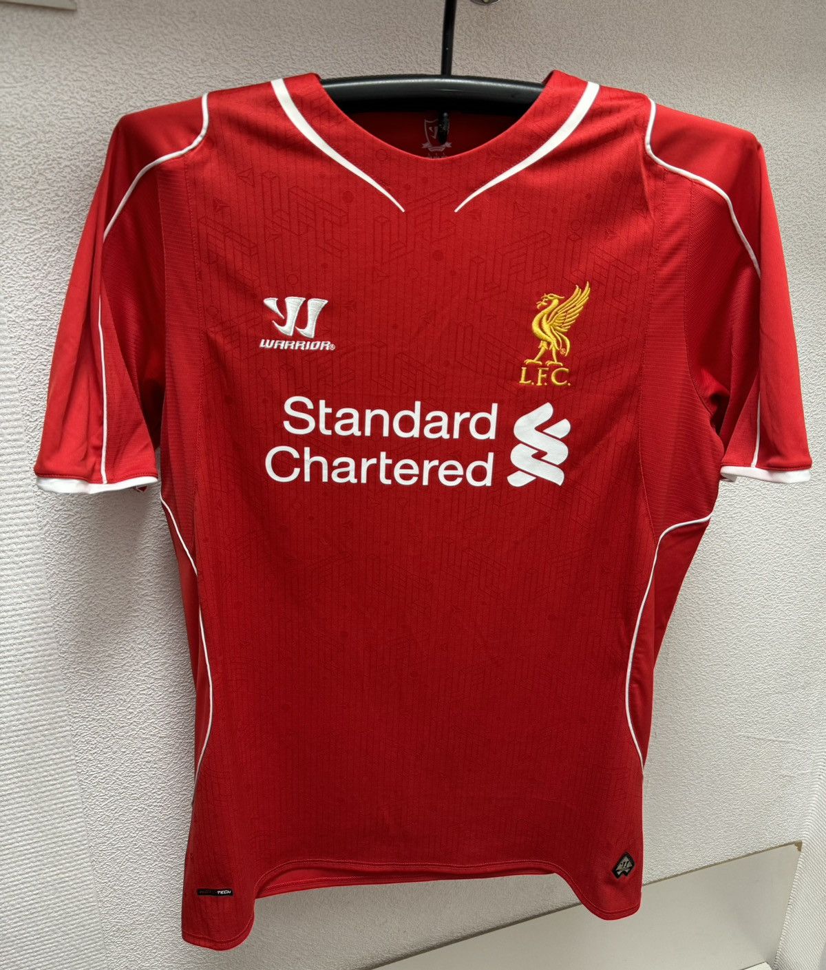 Warrior Liverpool Soccer Jersey Xl Sz Standard Chartered