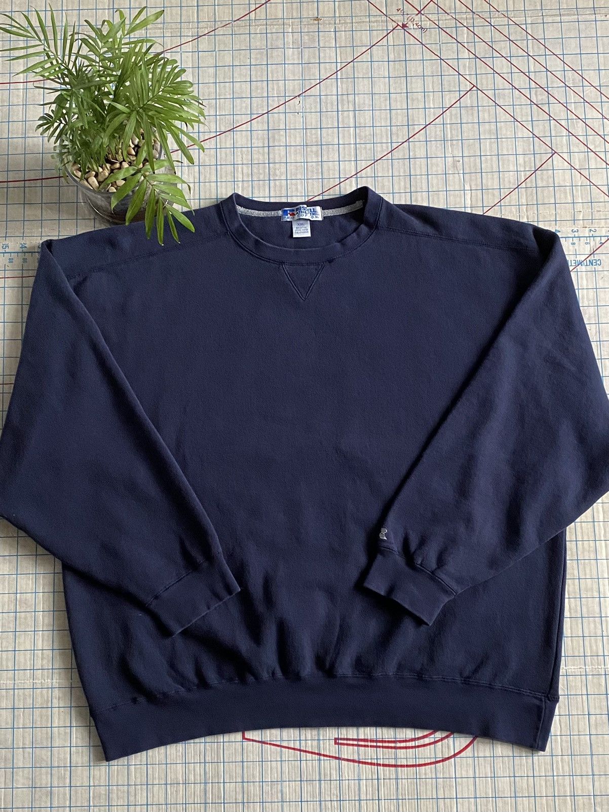Athletic Russell Athletic Navy Blue Crewneck Sweater Size Xxl