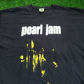 Vintage 90s Pearl Jam Black Lyrics Band Tees Hoodie, Sweatshirt | FlexRushtees.com