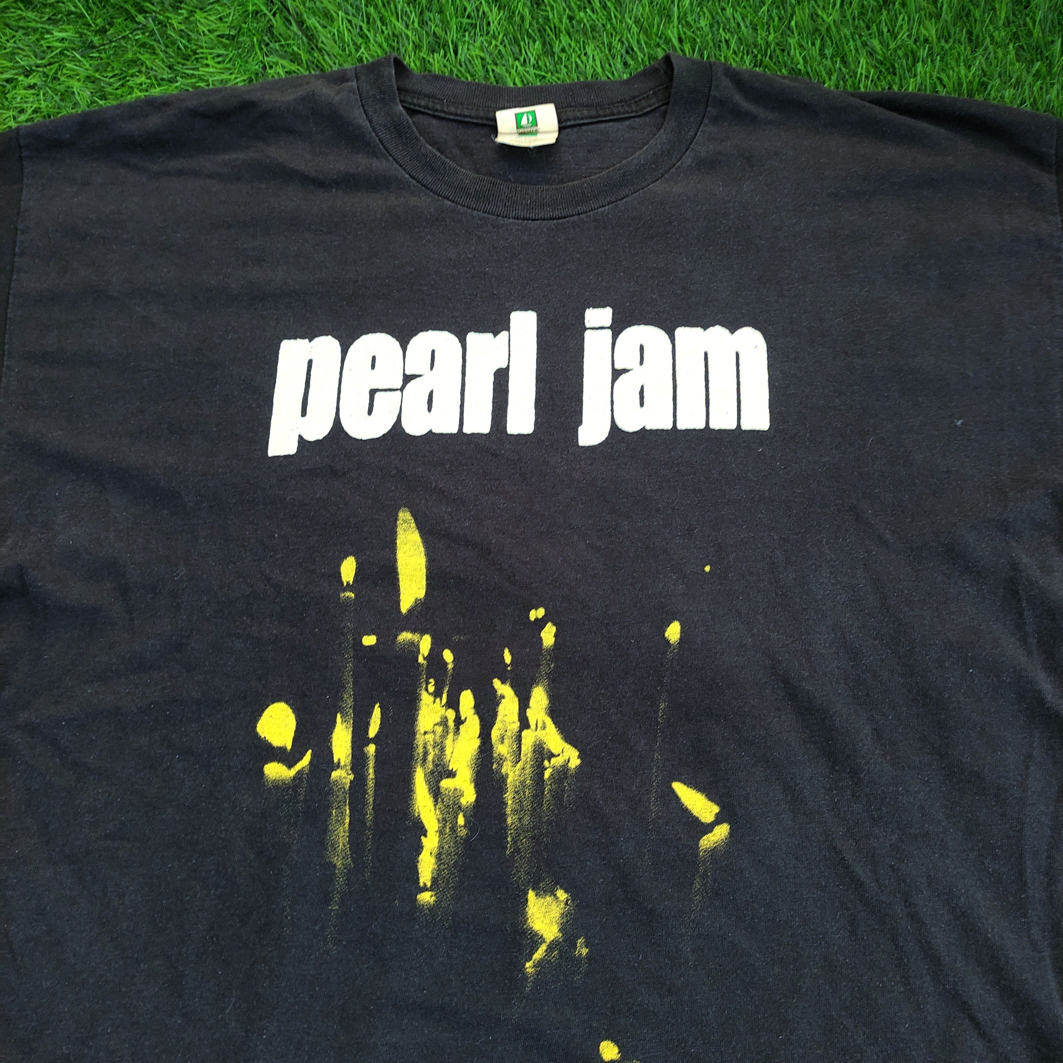 Vintage 90s Pearl Jam Black Lyrics Band Tees Hoodie, Sweatshirt | FlexRushtees.com