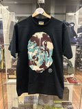 Bape Cape Map Camo Ape Head Tee Black Hoodie, Sweatshirt | FlexRushtees.com