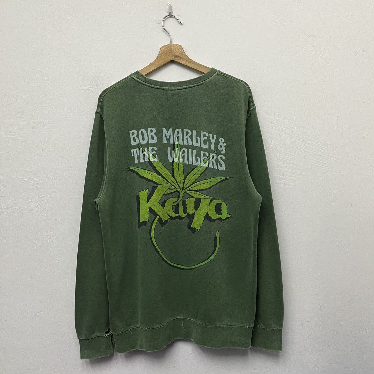 Stussy Bob Marley Crewneck Sweatshirt T-Shirts, Hoodie | FlexRushtees.com
