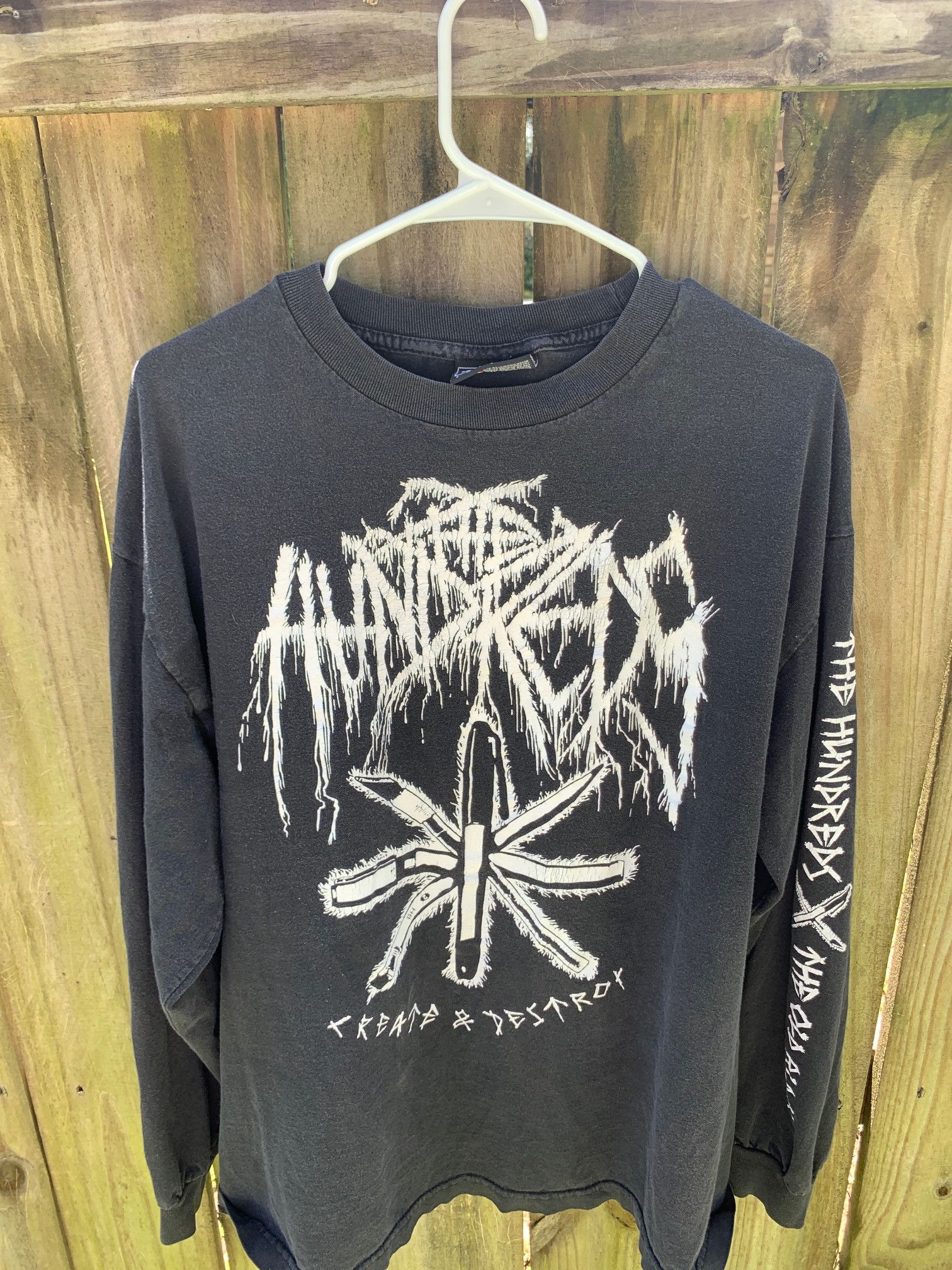 Vintage The Hundreds L S T Shirt Hoodie, Sweatshirt | FlexRushtees.com