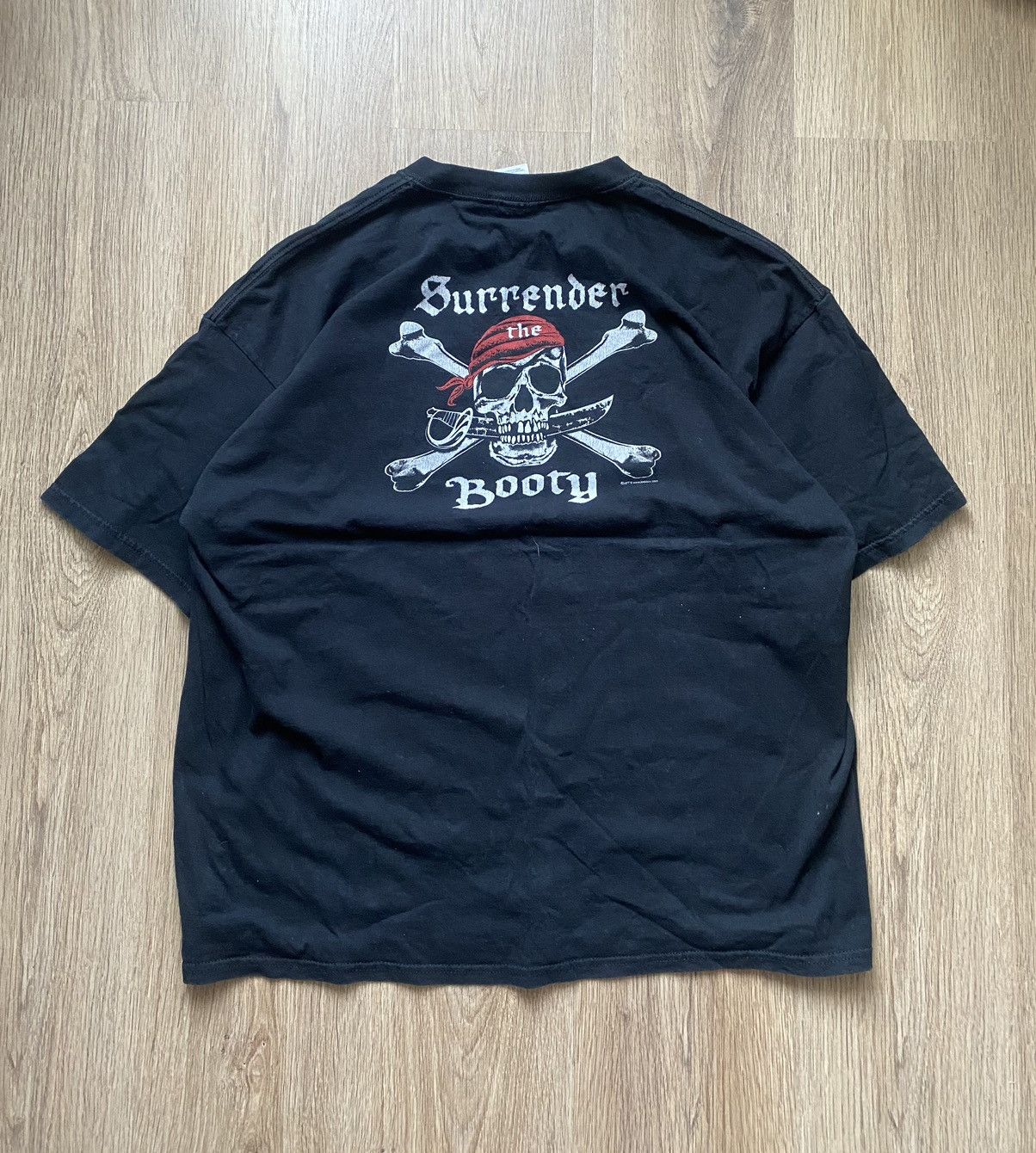Vintage Y2k Surrender The Booty Adult Humor Tee Large Hoodie, Sweatshirt | FlexRushtees.com