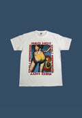 Vintage Xl Red Hot Chili Peppers White T Shirt Hoodie, Sweatshirt | FlexRushtees.com