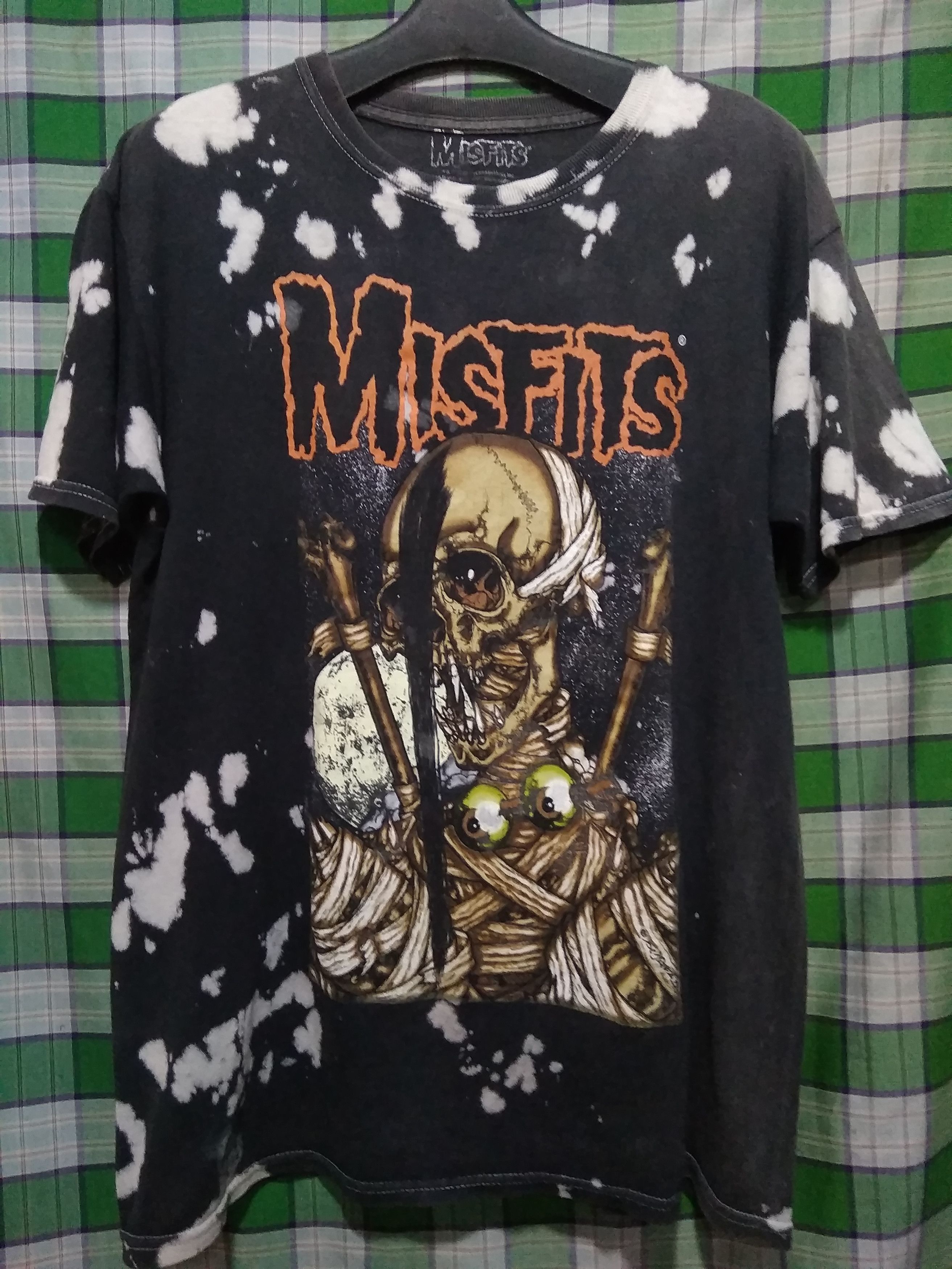 Misfits Pushead Art Acid Black T Shirt Hoodie, Sweatshirt | FlexRushtees.com