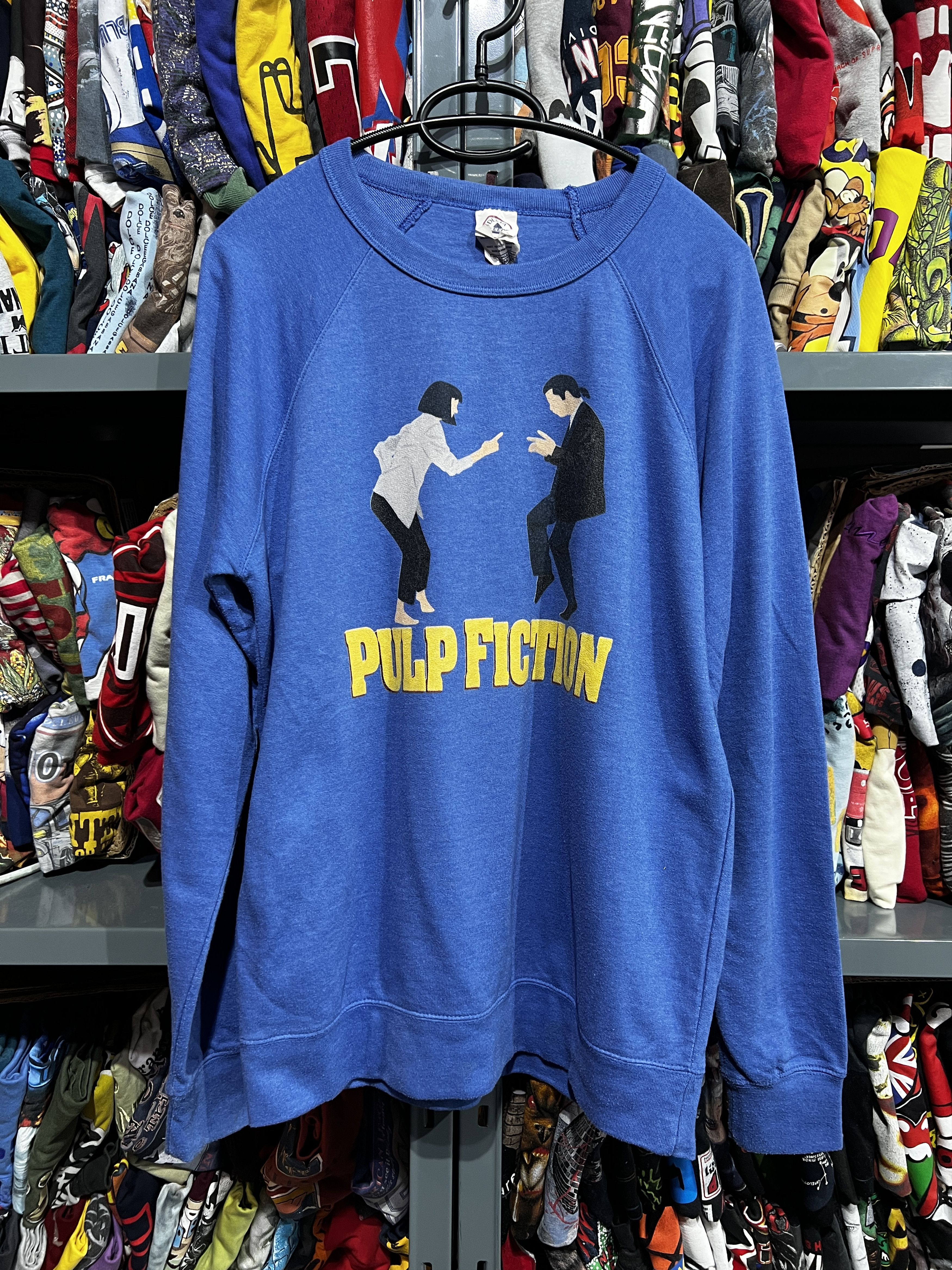 Vintage Sweatshirt Pulp Fiction Movie Size M