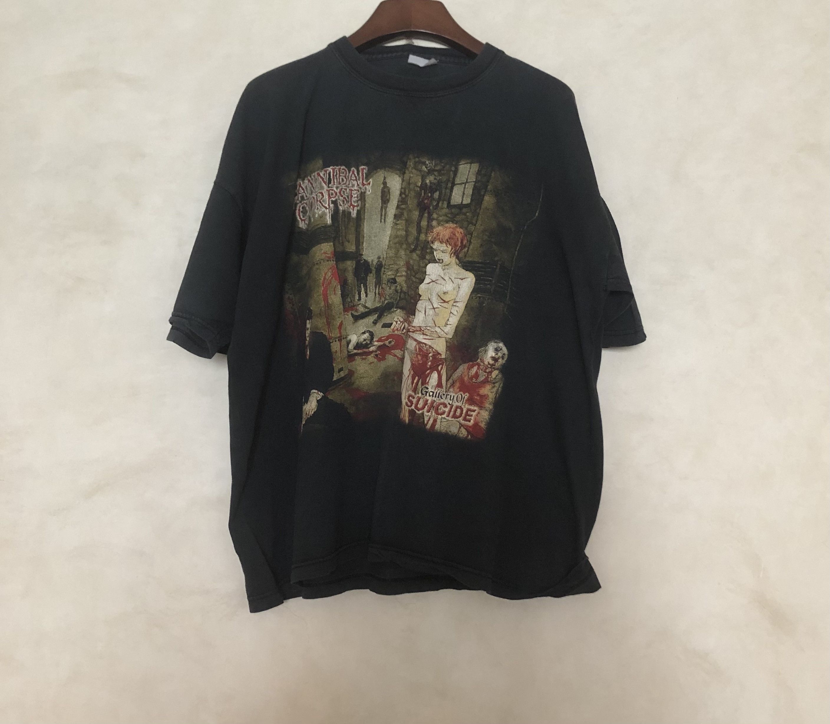 Vintage 1998 Cannibal Corpse No Mercy Festivals Tee Hoodie, Sweatshirt | FlexRushtees.com