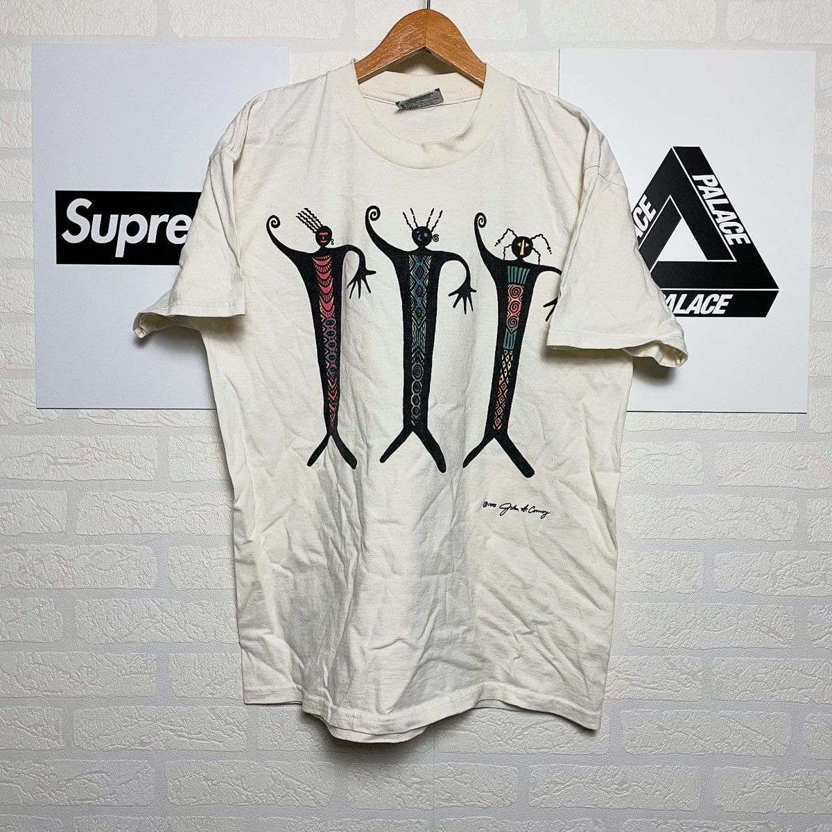 Vintage T Shirt Designer Artist White Cream Vintage 90s Lee Hoodie, Sweatshirt | FlexRushtees.com