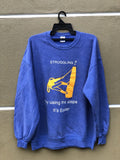 Vintage 90s Jerzees Spellout Sweatshirt
