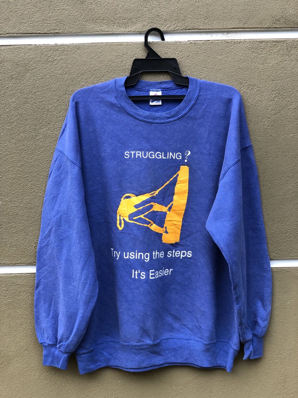 Vintage 90s Jerzees Spellout Sweatshirt
