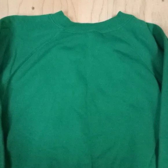 Vintage Hanes Blank Crewneck Sweatshirt Green