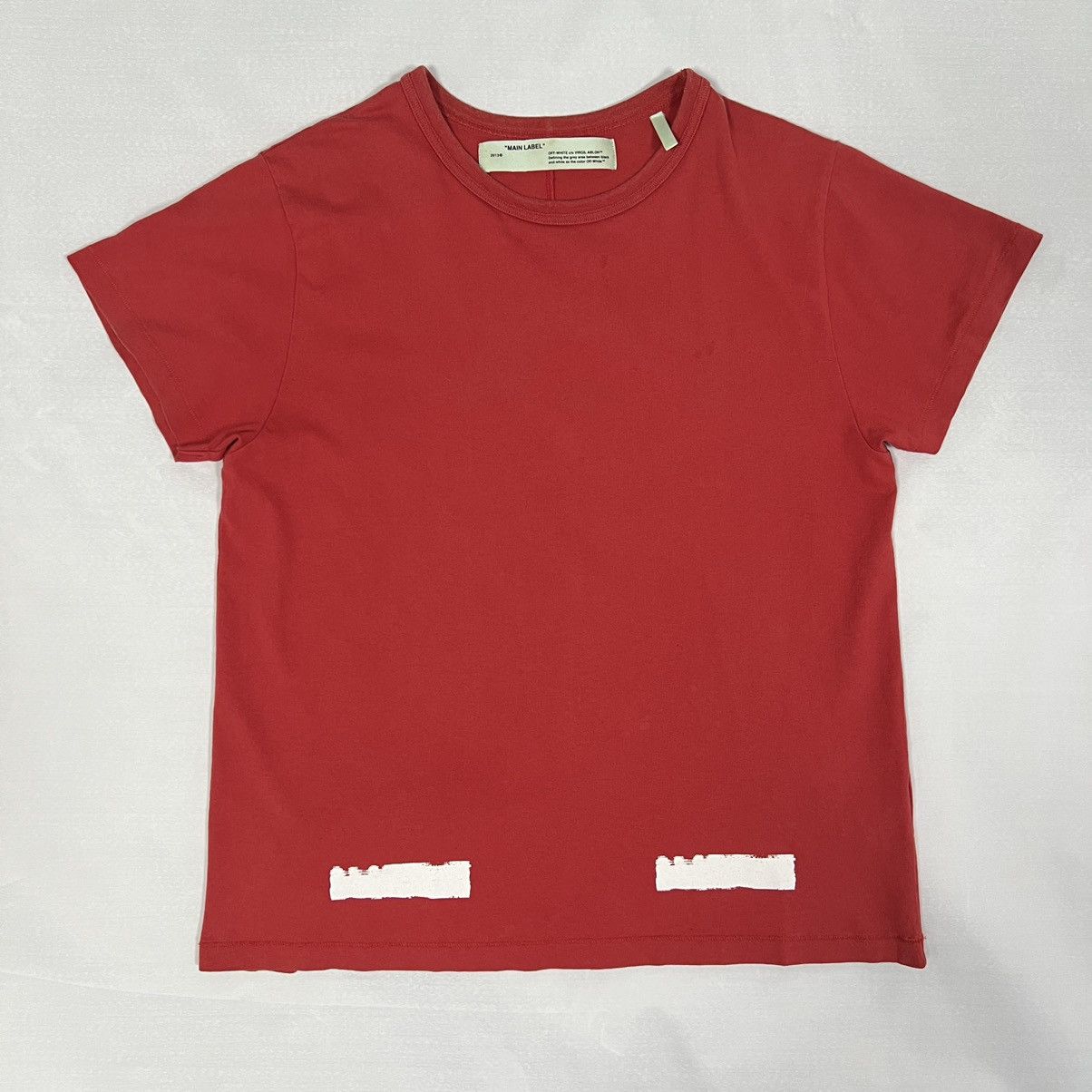 White Off White Diag Brushed Over T Shirt Hoodie, Sweatshirt | FlexRushtees.com