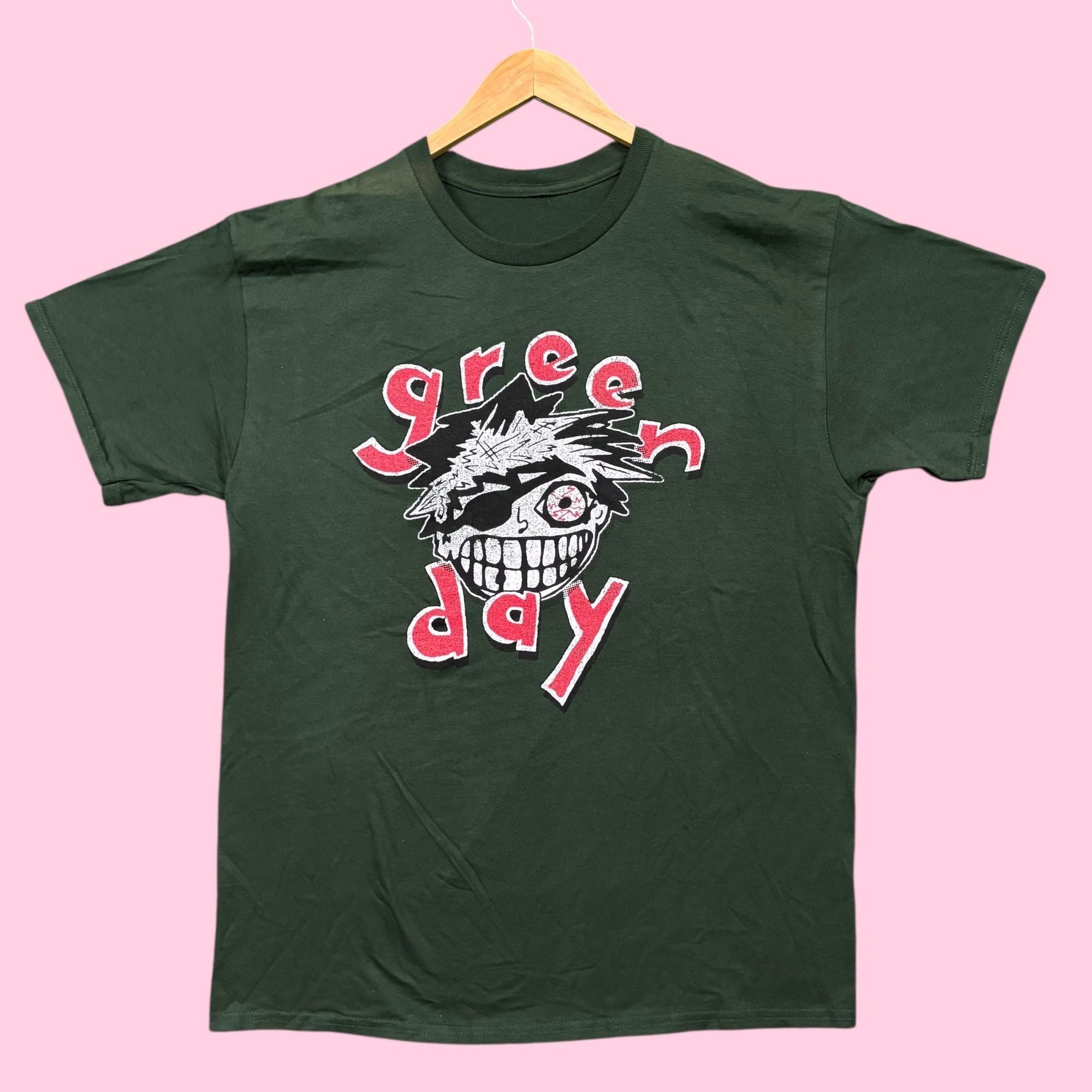 Band Tees Green Day One Eyed Bastard Punk Rock Band Tee L Hoodie, Sweatshirt | FlexRushtees.com