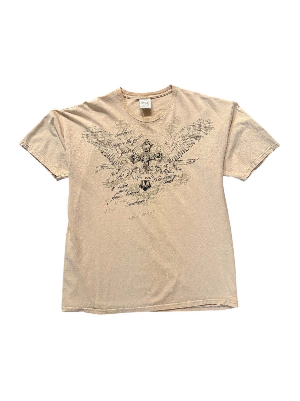 Vintage 90 S Not Of This World Vintage Grail Jesus Tee Hoodie, Sweatshirt | FlexRushtees.com