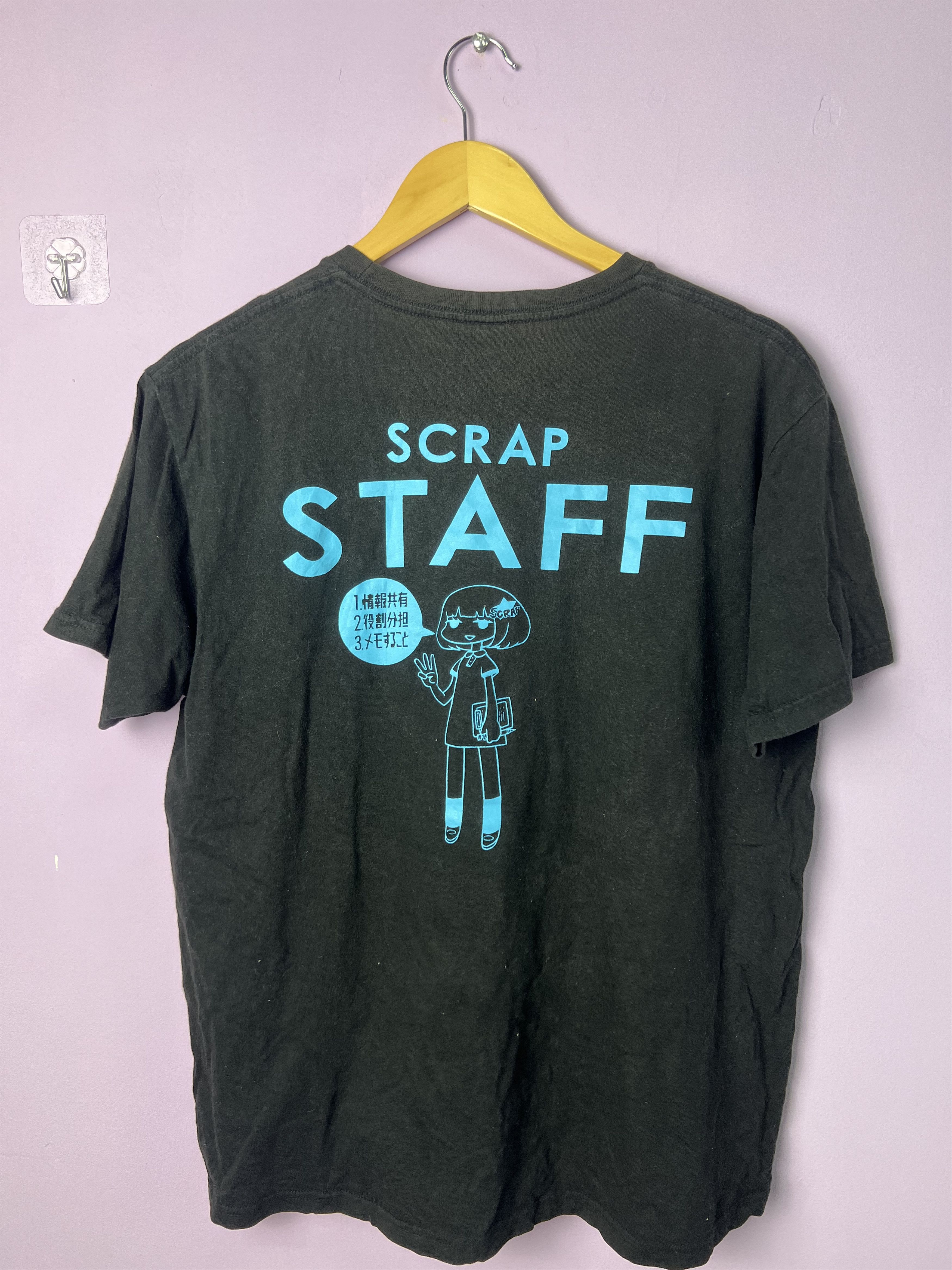 Japanese Brand Vintage Scrap Staff Tees Hoodie, Sweatshirt | FlexRushtees.com