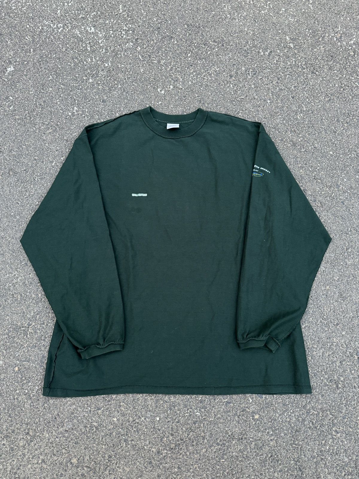 Vetements Inside Out Oversized Longsleeve Designed By Demna T-Shirts, Hoodie, Sweatshirt | FlexRushtees.com