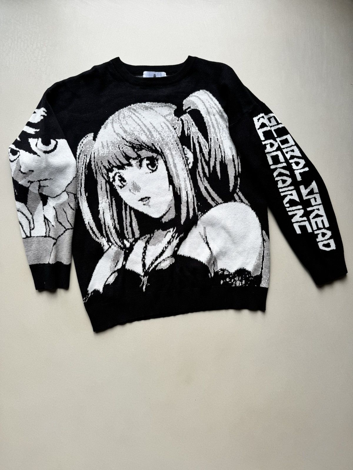 Vintage Death Note Sweater Anime Japan