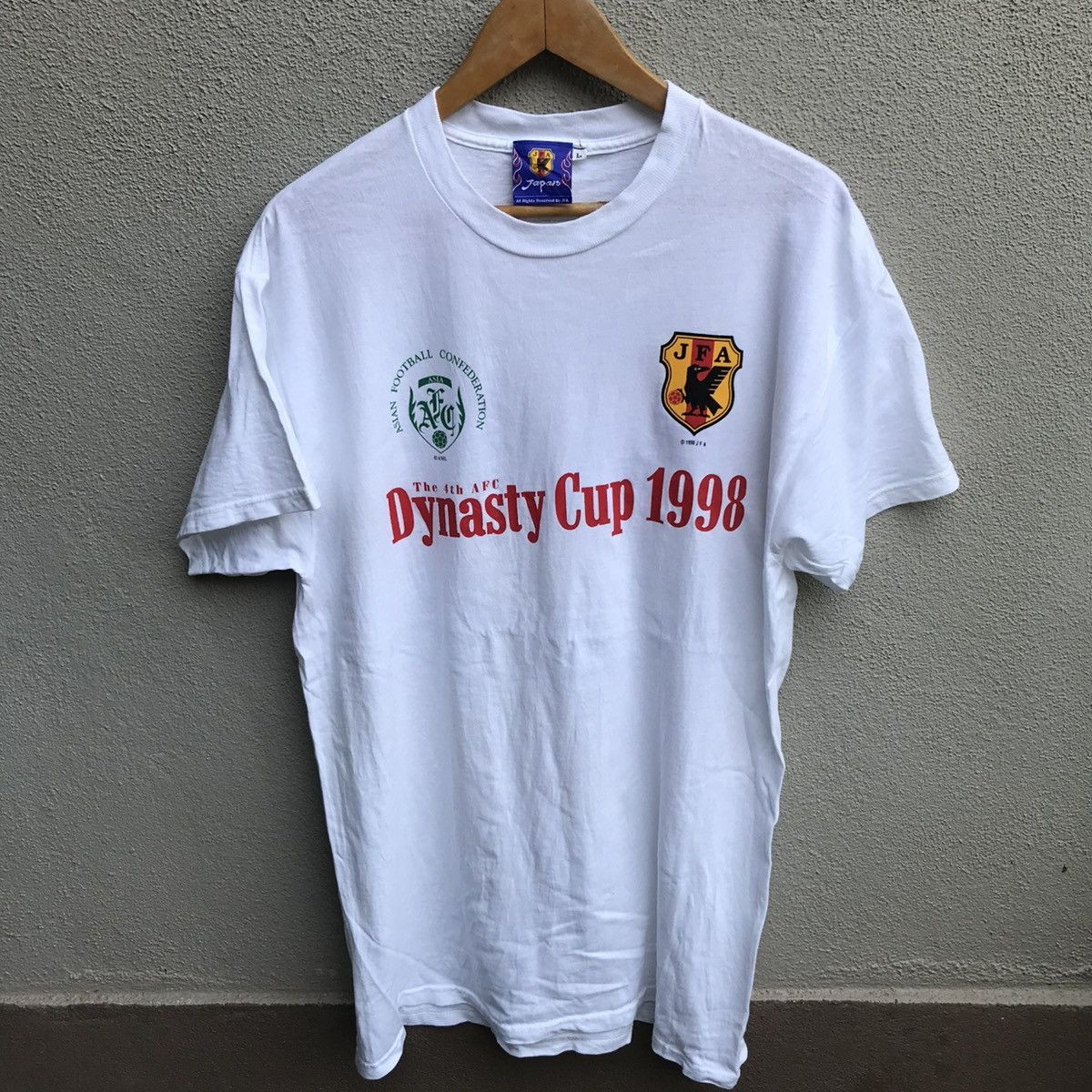 Vintage 90s Japan Fa Dynasty Cup Football Tee Hoodie, Sweatshirt | FlexRushtees.com