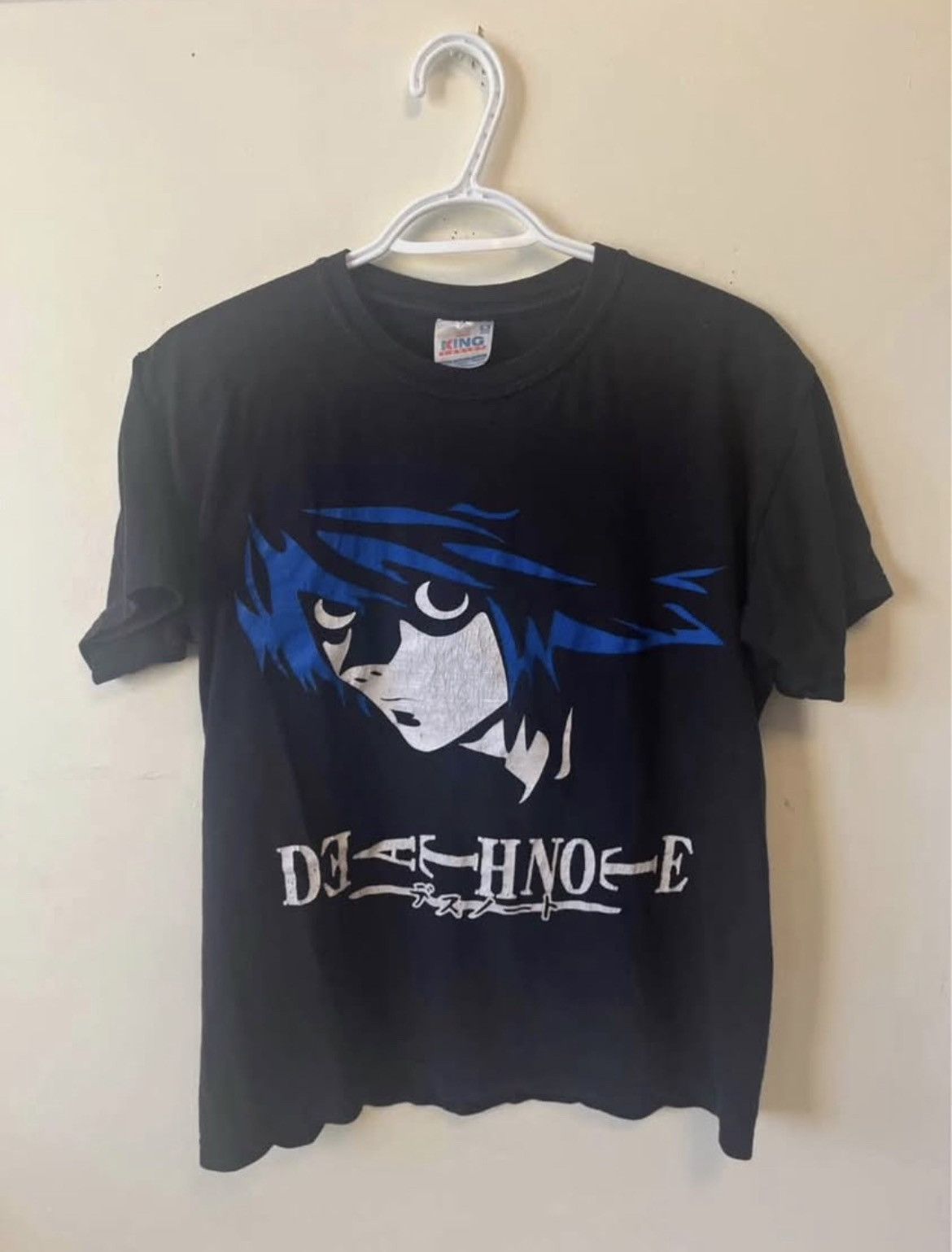 Vintage Rare 00s Y2k Death Note L Anime T Shirt Hoodie, Sweatshirt | FlexRushtees.com