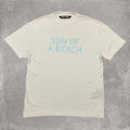 Angels Palm Angels Large Sun Of Beach White Tee